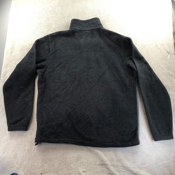 Columbia Men Fleece Jacket Large Full Zip Outdoors Performance Gray Stand Collar - Picture 15 of 15